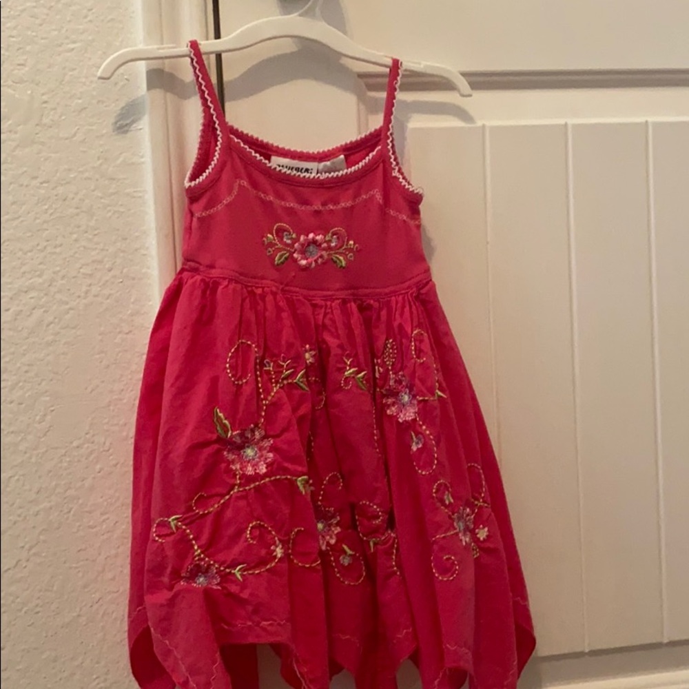Cute pink toddlers dress